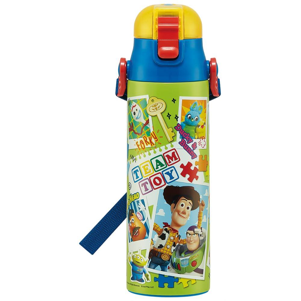 Skater Stainless Steel Water Bottle for Direct Drinking Cup Drinking Disney Toy Story for 2-way Children, 580ml, 570ml, 24, Lightweight,