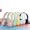Y08 Wireless Bluetooth Headphone Macaron Headphones Stereo Headband Gaming Headset with Mic Gamer Girl Gift for Mobile Tablet
