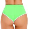 Women Pure Color Pole Dance Hot Pants Cheeky Shorts Yoga Workout High Waisted Shorts Running Fitness Shorts