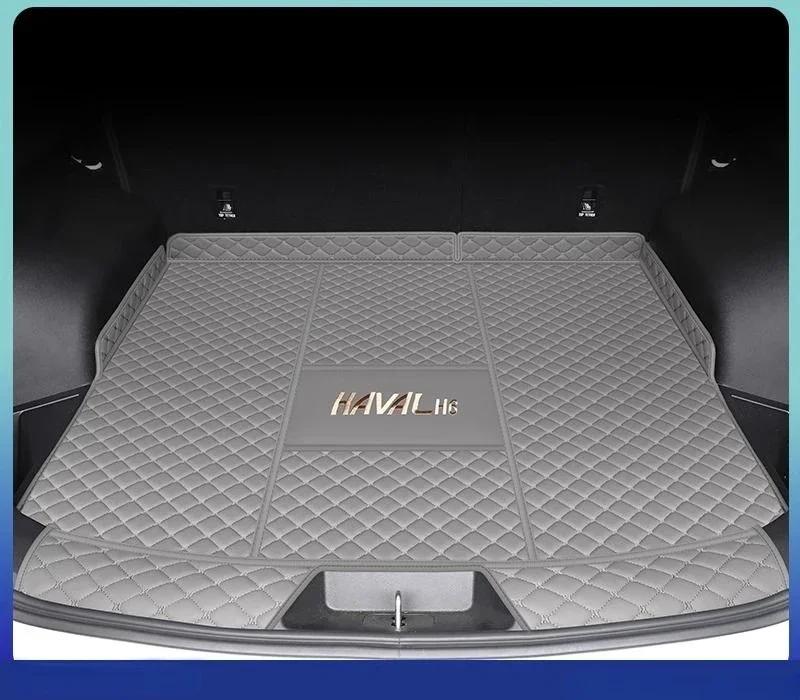 BGZ1 для Haval H6 PHEV Топливо Аксессуары Коврик в багажник автомобиля 3-е поколение 2025 2024 Коврик для защиты салона Кожаный Водонепроницаемый Конверсия