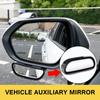 360Degree Stick On Blind Spot Mirror Car Reverse Parking Wide Angle Convex Rear View Mirror Rearview Auxiliary Auto Accessories
