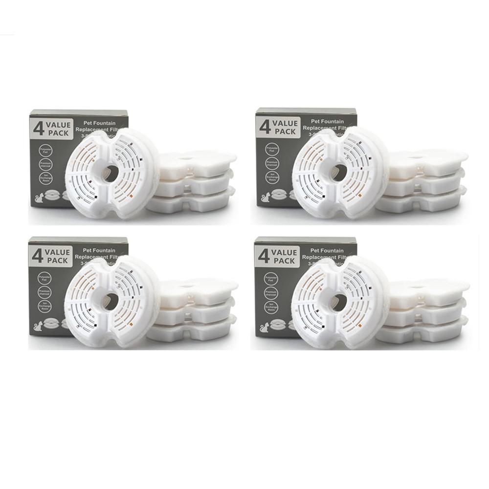 4/8/32 шт. сменных фильтров с активированным углем для питьевого диспенсера для кошек, собак, набор для замены