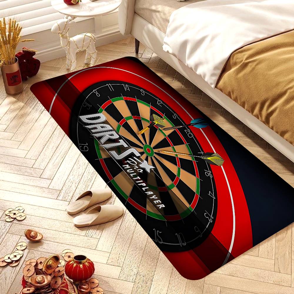 Playroom Dart Carpet Room Mats Retro Multiple Choice Living Room Kitchen Rug Non-Slip Welcome Rug