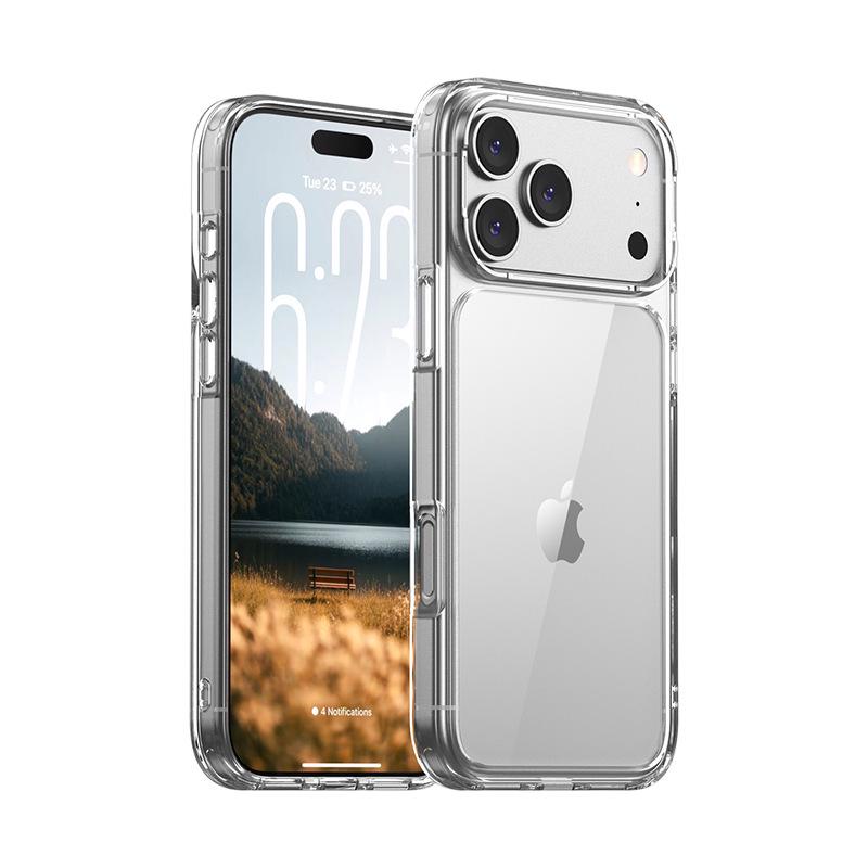 Чехол для iPhone 18 Pro Max: Защитная крышка высокой прозрачности, противоударная конструкция