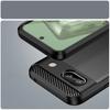 Carbon Case For Google Pixel 8A Flexible Silicone Carbon Cover - Black