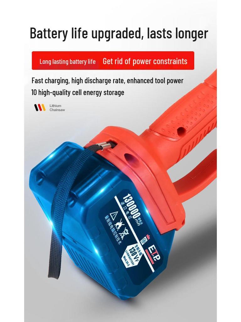 High-Power Lithium Electric Saw for Easy Pruning - Multi-Functional Tree Saw for Middle-Aged and Elderly Users