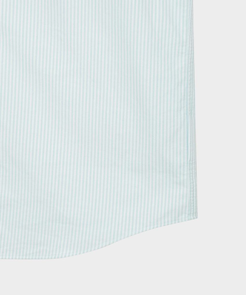 Рубашка BROOKS BROTHERS в полоску 'Candy Stripe' из оксфорда, пятничная (Светло-синий) (Bbthmm7811Les)