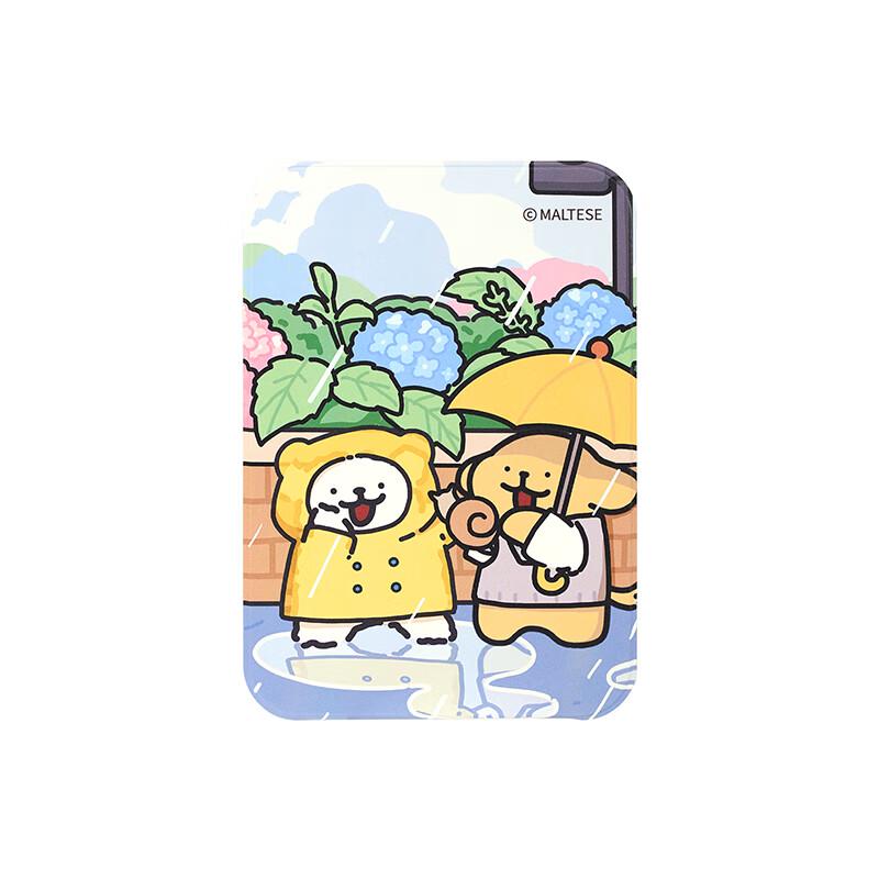 MINISO Складное светодиодное зеркало для макияжа Line Dog