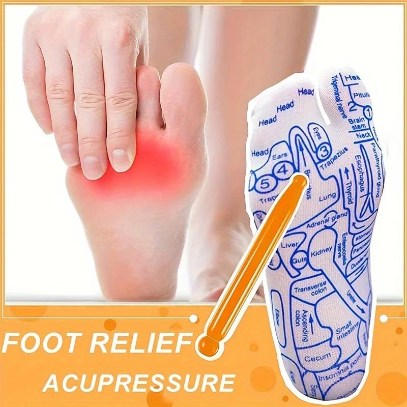 Многофункциональные компрессионные носки для пальцев ног, внешние массажные палочки для ног, носки для пальцев ног, подходящие для домашнего массажа, охрана здоровья