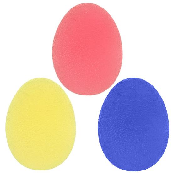 Мягкий мяч для снятия стресса с яйца, упражнение на силу пальцев рук, сжатие мяча для снятия стресса