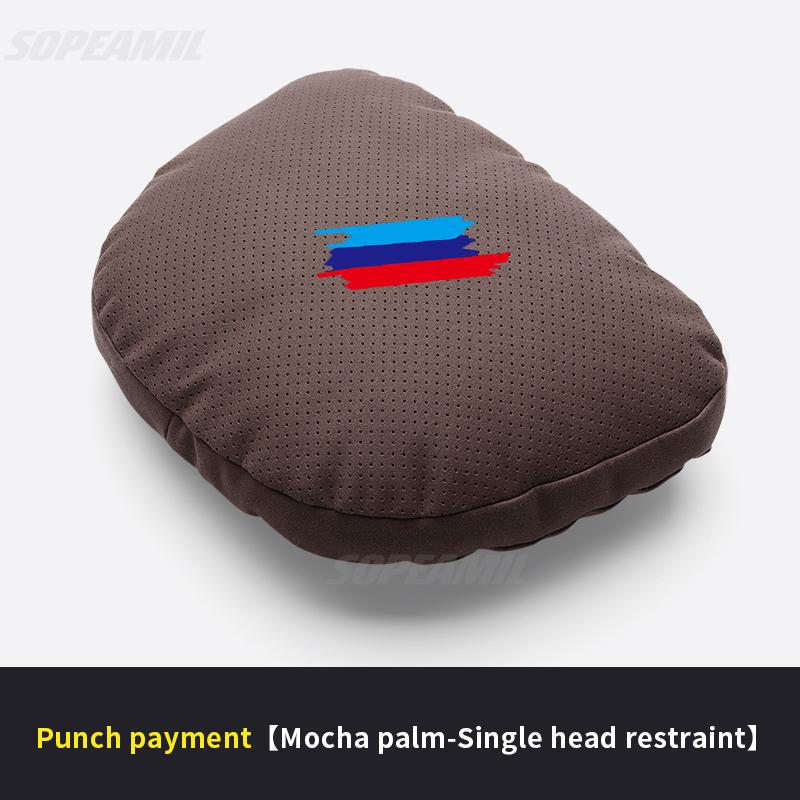 HPYG2 For BMW M X1 X3 X5 X6 G20 G30 E36 E39 E46 E90 E92 F15 F20 F25 F30 Car Headrest Neck Support Seat Lumbar Cushion Soft Neck Pillow