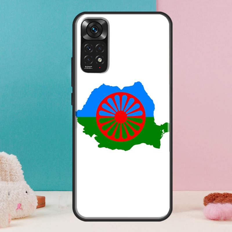 Чехол-флаг цыганский Рома для Xiaomi Redmi Note 14 12 11 9 10 13 Pro 9S 10S 11S 12S Redmi 13C 10C 12C 14C
