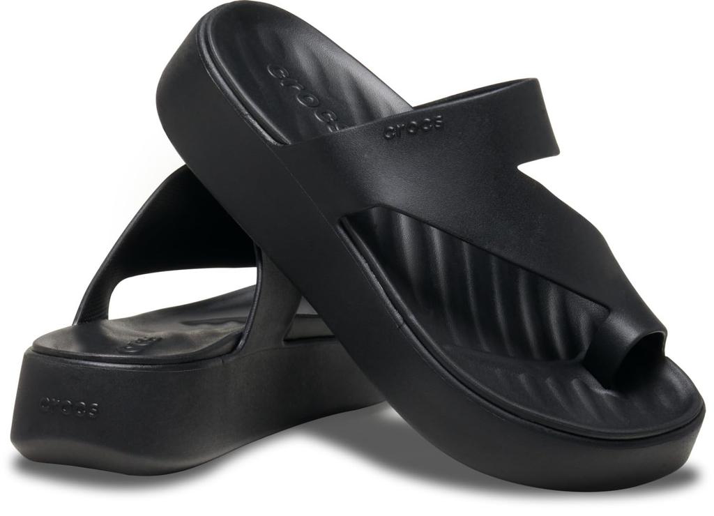 Crocs Getaway Platform Toe 25 Black Loop, Cm, Women's,