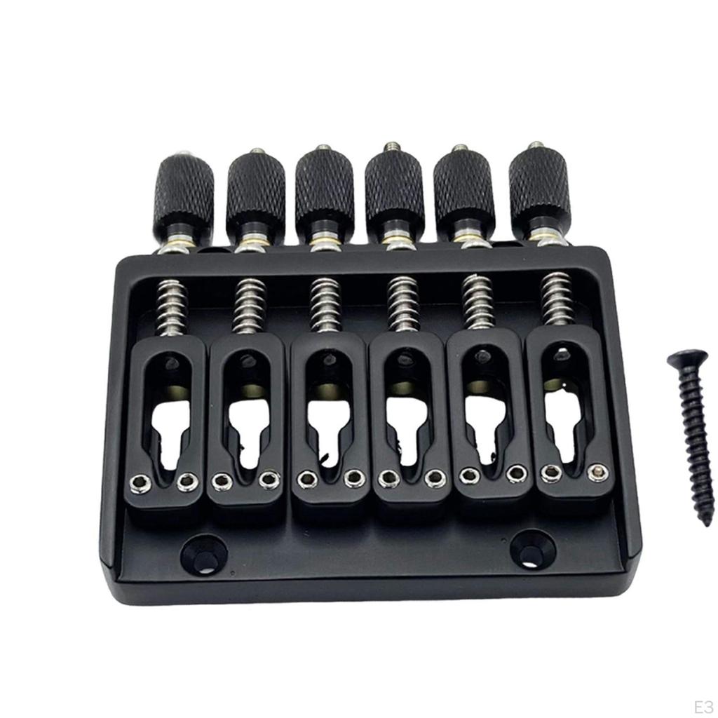 Фиксированный бридж для гитары Аксессуары для музыкальных инструментов Прочная конструкция Современный Стабильный Цинковый сплав