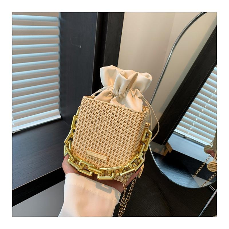 Модная Сумка на Цепочке через Плечо, Маленькая Квадратная Сумка Crossbody, Женская Сумка