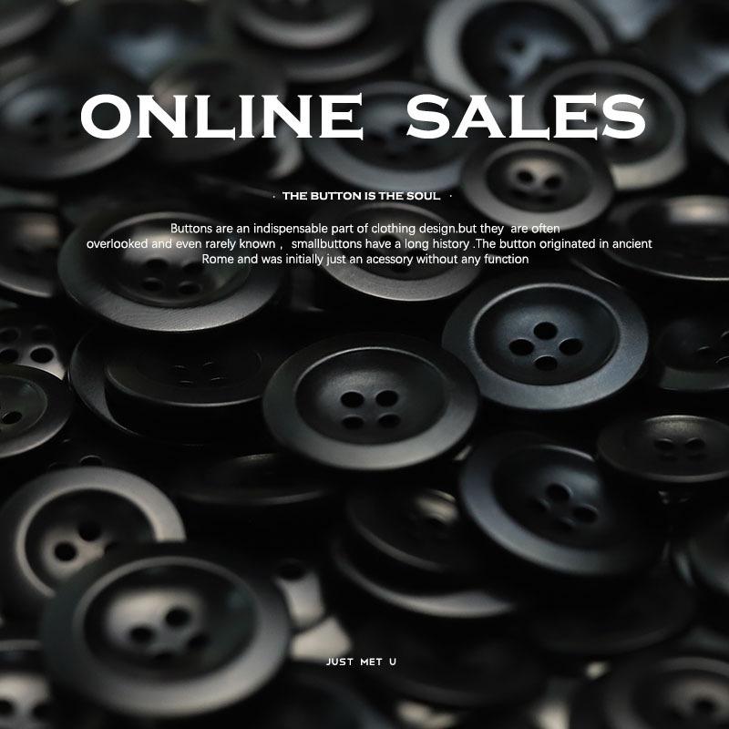 Fruit Clothing Buttons Four-Eye Blazer Fur Coat Buttons Knitted Cardigan Trench Coat Decorative Buttons