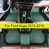 Автомобильные коврики для Ford Kuga 2013 2014 2015 2016 2017 2018 Автомобильные напольные коврики Ковер для салона Автомобильные аксессуары