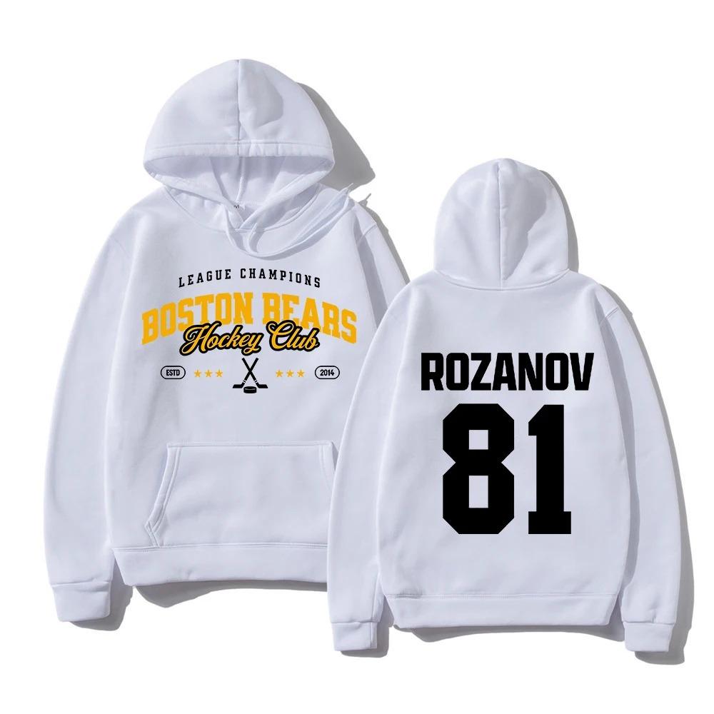 Heated Rivalry 81 Rozanov Hoodie Hollander 24 Men Women Hoodies Autumn Winter Sweatshirt Streetwear Oversized Pullover Tracksuit Female Male Clothing