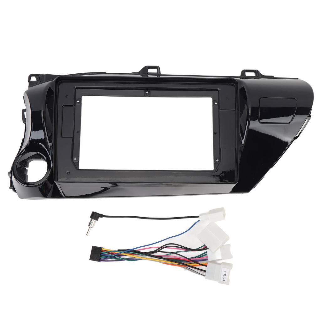 10.1in 2Din Car Radio Stereo Panel Frame Left Hand Drive Protective Navigation Fascia Dash Panel Fra