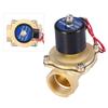 Высококачественный латунный 1-1/4 220 В переменного тока 2-позиционный 2-ходовой соленоидный клапан для быстрой сборки и разборки