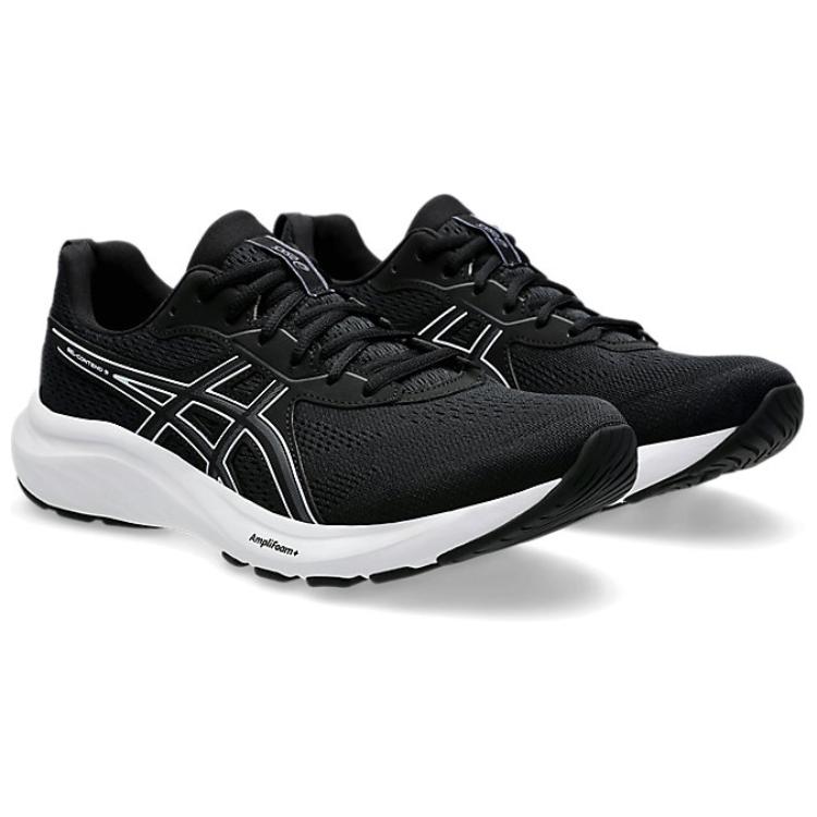 Asics Гель Contend 9 Черно-белые мужские кроссовки 1011B881-002