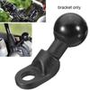 Motorcycle Angled Base W/ 10mm Hole 1'' Ball Head Adapter For Garmin GPS Work Mounts for RAM Fo W4P3