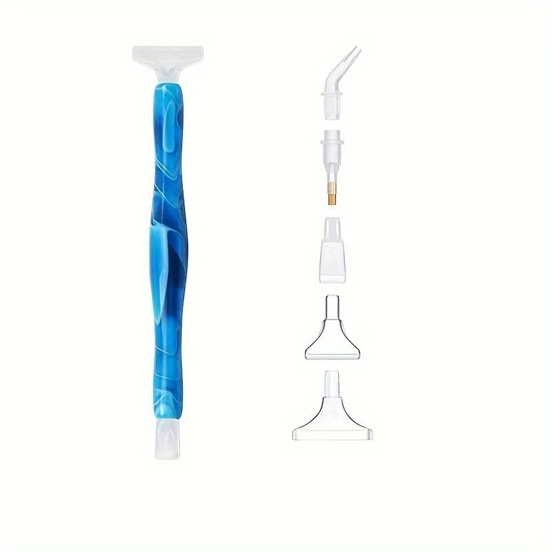 Форма губной помады, алмазная ручка для рисования, 5D алмазная ручка для рисования, наконечник, алмазная ручка для рукоделия, аксессуары для вышивки крестиком