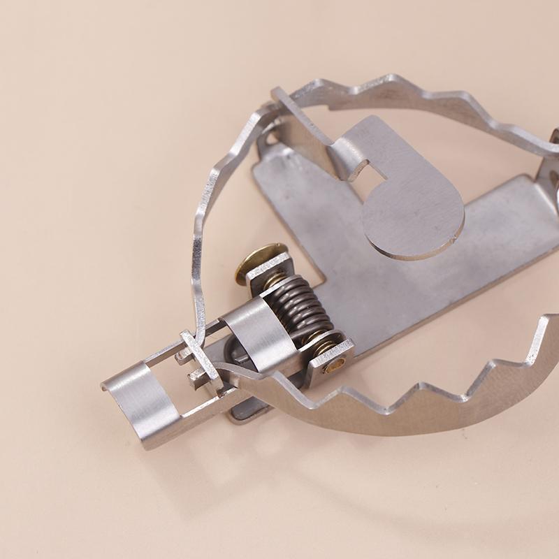 Mini Mouse Traps Keychain Stainless Steel Mini Clip Keychain For Temperament And Personality Jewelry Gifts For Men And Women