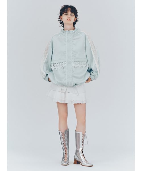 Сетчатые ботинки RWGS251522 SLV [FurFur] На шнуровке