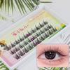 DIY Fluffy False Eyelashes Lashes Extension Segmented Eyelashes Bundles  Grafting Lashes