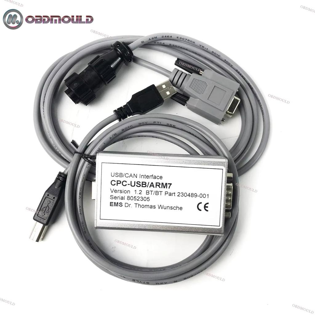 Toyota BT CANBOX CPC USB ARM7 Вилочный погрузчик CANBOX Инструмент для диагностики CAN-интерфейс Линия CAN-шины Инструмент для диагностики Truckcom