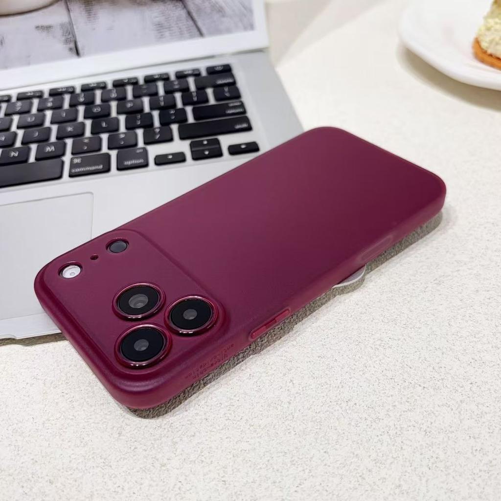 Роскошный ультратонкий ПП чехол для iPhone 18 Pro 17 18 Pro Max Прозрачный Матовый Полупрозрачный Ударопрочный Тонкий Защита объектива Чехол Coque