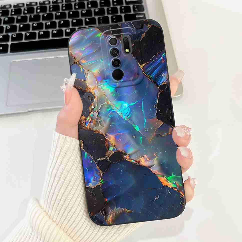 For Xiaomi Redmi 9 Case Cute Cartoon Rabbit Cat Soft Silicone Cover For Redmi 9 M2004J19AG M2004J19G Bumper Phone Case Funda