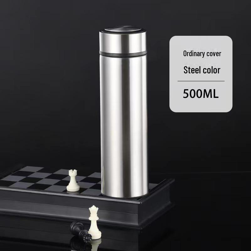 Термокружка Smart Display 2024: Нержавеющая сталь, двухслойный, портативный, цифровой дисплей для бизнеса и использования в автомобиле