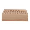 Leather Craft Tool Holder 76 Holes Durable Beech Diverse Sizes Widely Used Wooden Punch Tool Stand