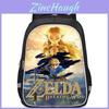 Просторный рюкзак в стиле Zelda для детей Легкий и эргономичный школьный рюкзак