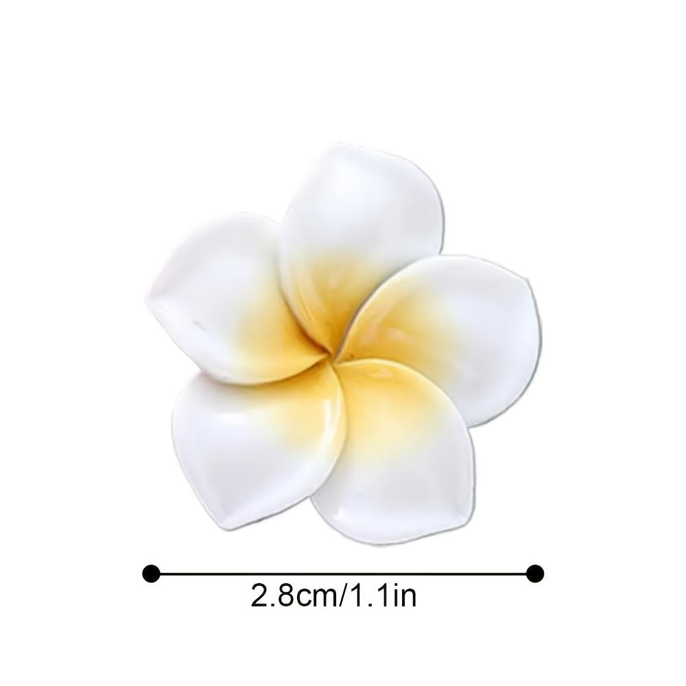 5 шт. Автомобильный ароматизатор на клипсе для дефлектора в форме цветка, украшение, персонализированные аксессуары для внутренней отделки