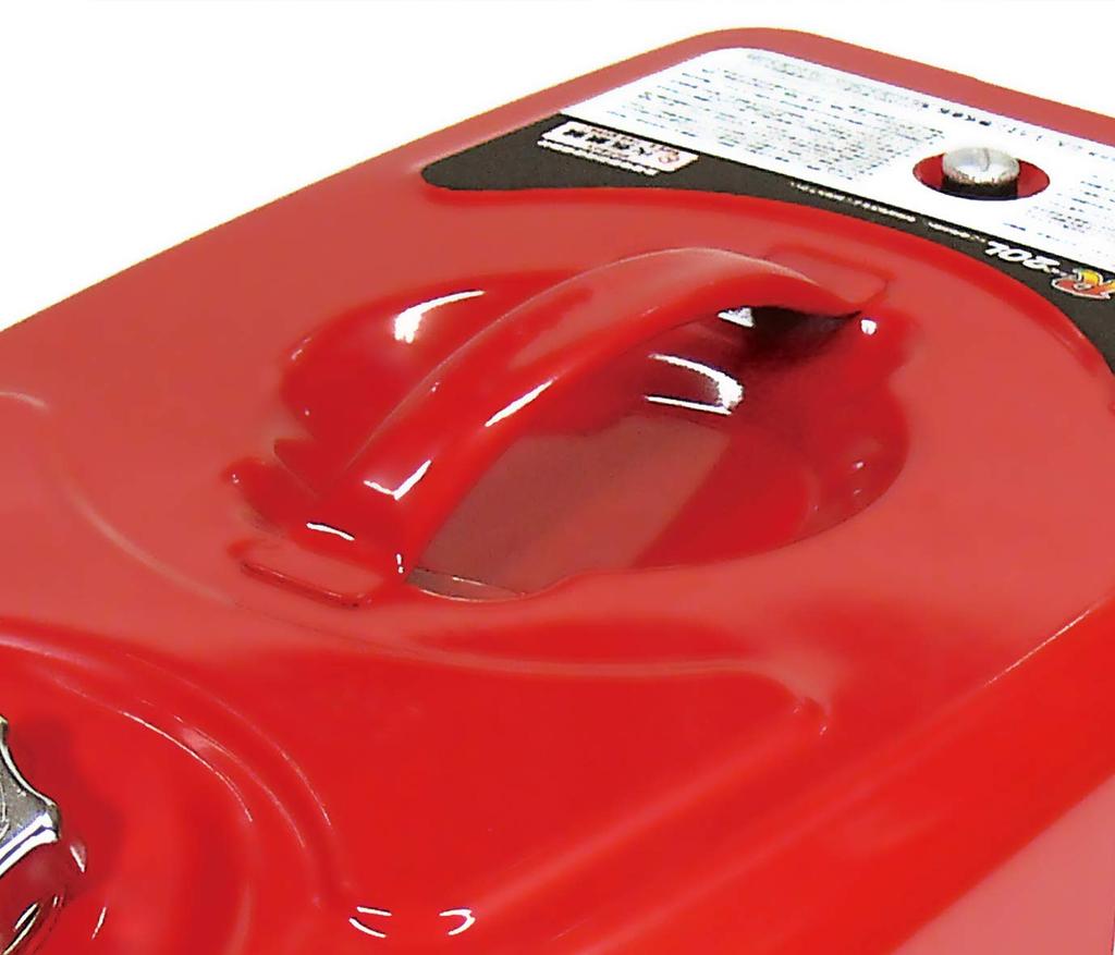 Бензобак Emerson R, 10 л, Соответствует Закону о пожарной службе, EM-127, Стальной лист 0,8 мм