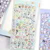 Kawaii Mini Animals Cartoon 3D Puffy Stickers Cute Diy Journal Phone Case Stationery Sticker Diy Decoration Stickers