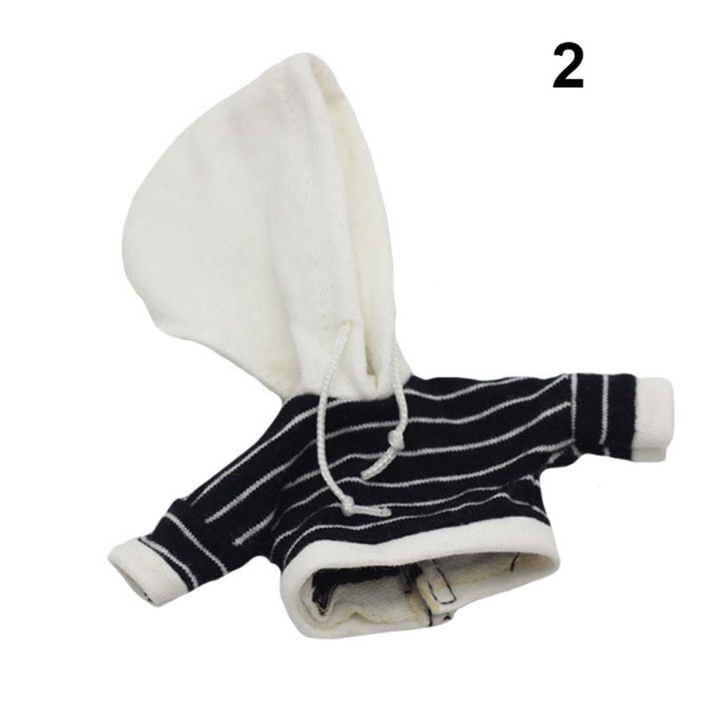 Одежда Аксессуары 11,1/12 Кукольная футболка Свитер Полосатый свитшот Длинный рукав Одежда Кукольное пальто