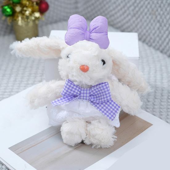 Bunny Plush Keychain Girls Boys Plush Doll Pendant Mini Rabbit Purse Charm