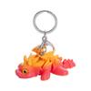 3D Printed Cute Three-dimensional Keychain Schoolbag Small Pendant Gift Small Ornament