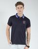 Men's Regular Fit Solid Polo Half Sleeve T-Shirt