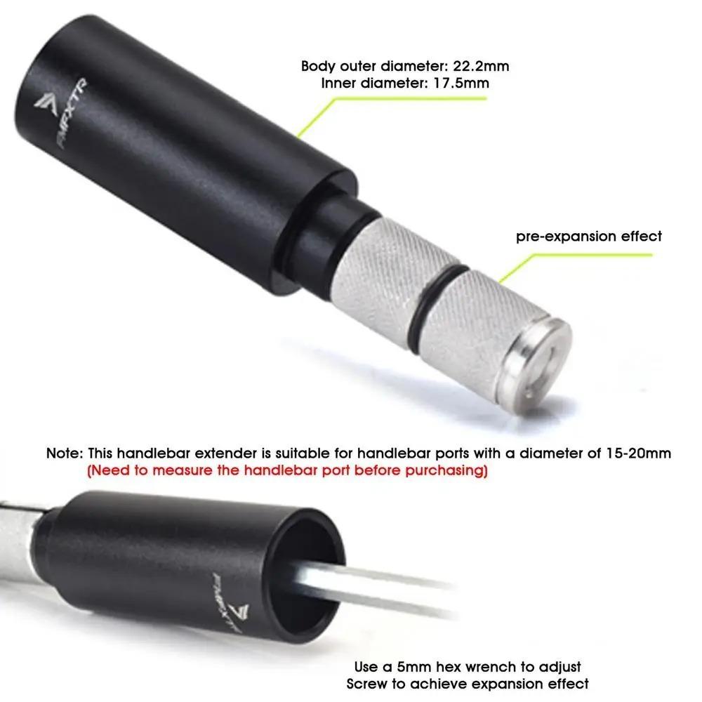 Удлинитель руля диаметром 15-20 мм для горного велосипеда