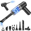 2025 Handheld Car Vacuum 25000PA Rechargeable Multifunctional Mini Cordless Vacuum Cleaner for Powerful Compact Fast Low LED Portable Car Vacuum Use