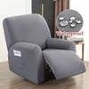Waterproof Recliner Sofa Cover Non-slip Milk Silk Sofa Covers For Living Room Single Sofa Chair Couch Cover Armchair Covers Home