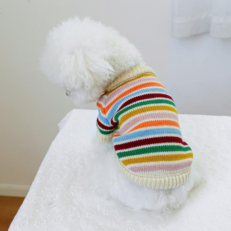 PETCIRCLE Одежда для питомцев Одежда для собак и кошек Коллекция осенне-зимних утолщенных теплых вязаных свитеров