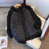 Plus Size 9XL Lightweight Cotton Padded Jackets Coats Tops Hooded Zip Winter Loose Casual Korean Women Warm Sweatshirt Abrigos