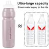 1000ML Cycling Water Bottle with Dustproof Lid Large Capacity Portable Lightweight Outdoor Road Mountain Bike Sports Travel Drinking Cup