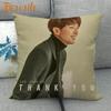 Новое поступление LEE JOON GI Наволочка Спальня Дом Декоративная Наволочка xсм Квадратная На молнии Наволочки Хлопок Лен Ткань Не выцветает